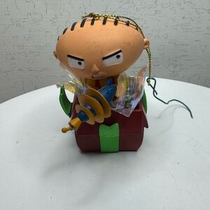 Stewie Griffin Toy with Ray Gun - Multicolor